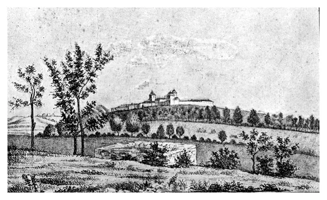 The Cotroceni Monastery in 1860, Bucharest