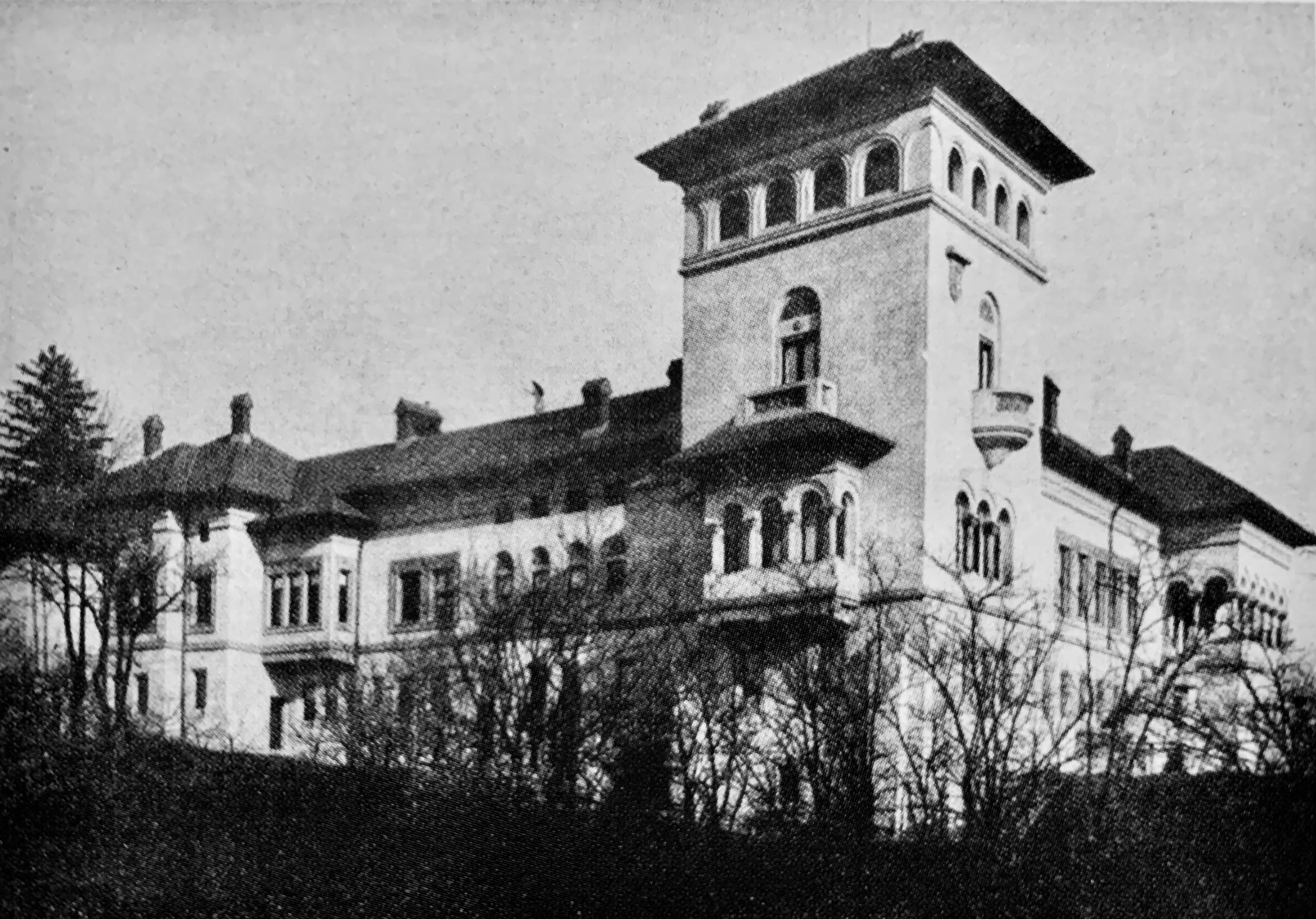 Palatul Patriarhal de pe Dealul Mitropoliei, fotografiat de George Simota, 1932-1936