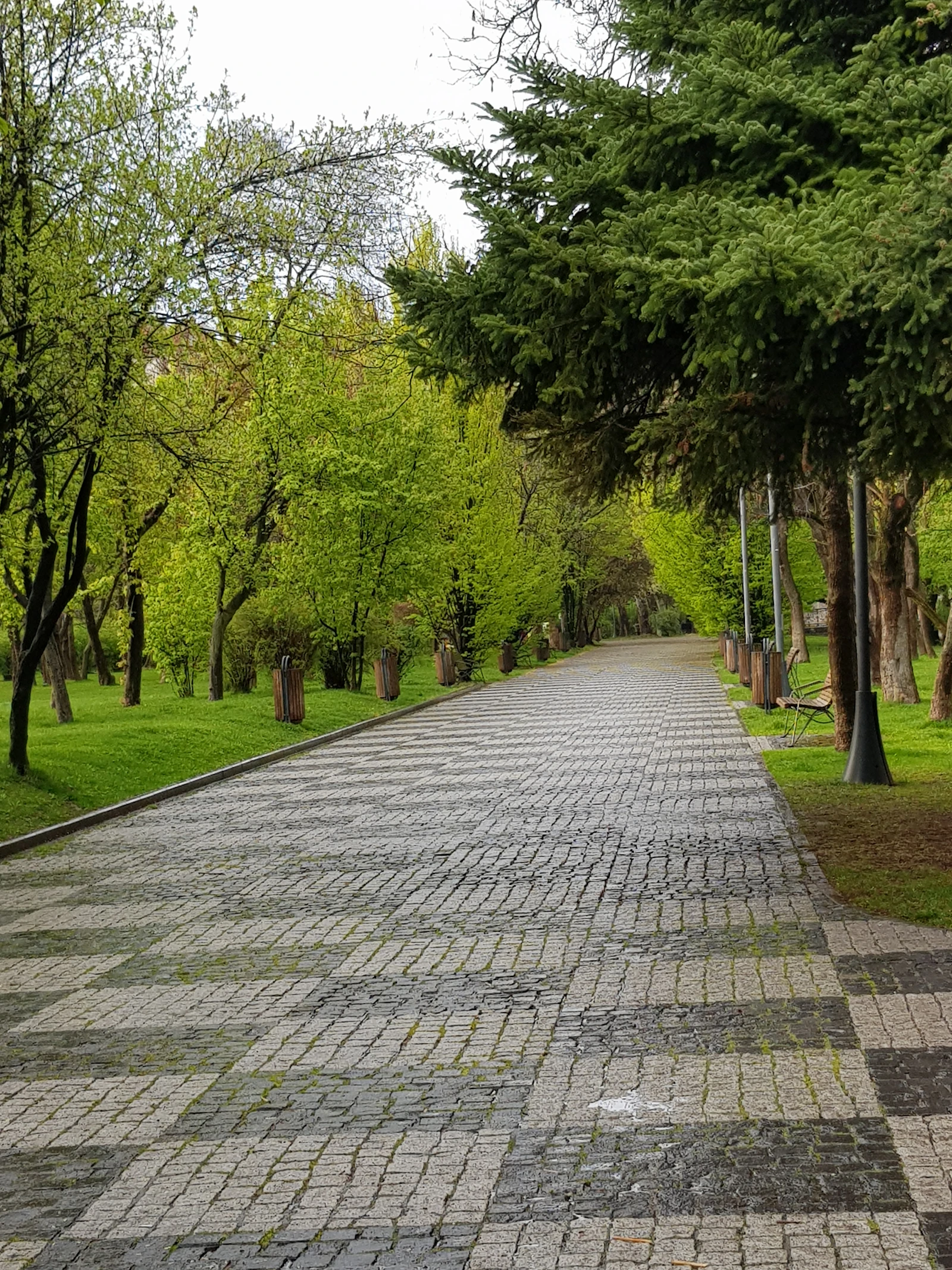 Parc verde in cartierul Drumul Taberei din Bucuresti
